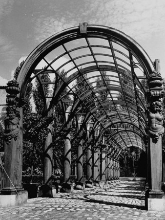 Pergola with Fountain, Reproduced Accordingly, Figured in Some of Peter Paul Rubens
