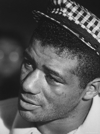 Boxer Floyd Patterson After Losing a Fight to Boxer Cassius Clay aka Muhammad Ali