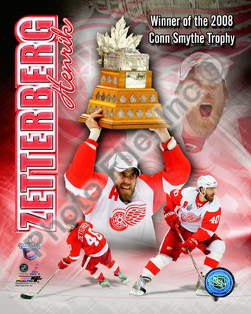 Henrik Zetterberg 2007-08 NHL Conn Smyth Trophy Winner