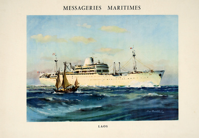 Messagerie Maritimes - Laos