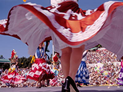 Traditional Dances, Prehispanic Festival of La Guelaguetza, Oaxaca, Mexico Posters