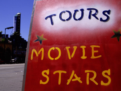 Steetside Movie Star Tours and Large Theaters are Hollywood Hallmarks