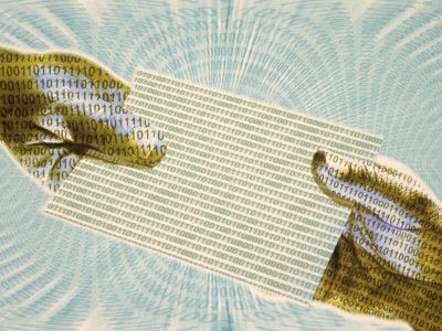 Digital Business Exchange with Binary Code
