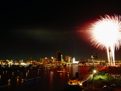 Labor Day Festival Fireworks, Maumee River