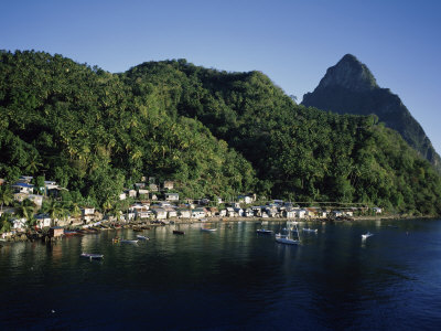 Soufriere, Petit Piton, St. Lucia
