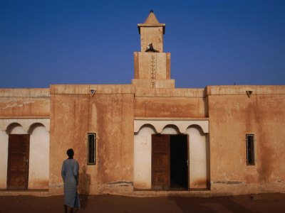 Buy Kiffa Wood and Mud Mosque, Kiffa, Assabra, Mauritania at AllPosters.com