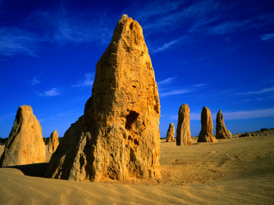 Pinnacles, Ancient Limestone Pillars Towering Above the Desert, Nambung National Park, Australia
