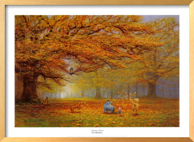 Winnie The Pooh - Autumn Leaves
