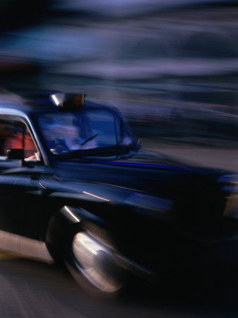 Black Cab Moving, London, United Kingdom
