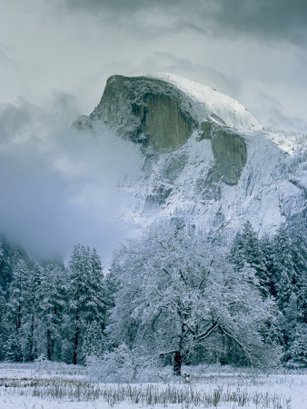 Buy A Winter View of Half Dome at AllPosters.com