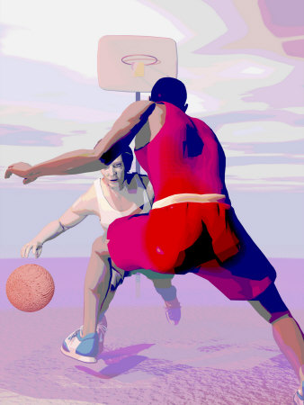 Street Basket Ball Poster