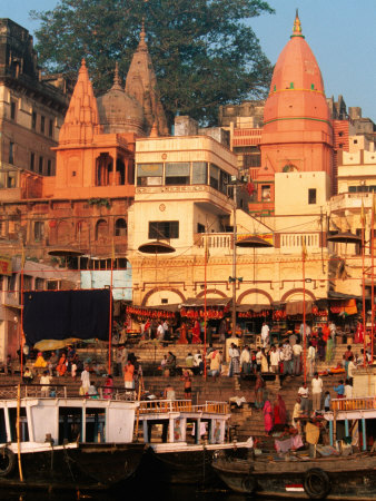 The Ganges River in Varanasi, India
