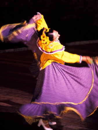 Floor Show at Xcaret, Riviera Maya, Mexico