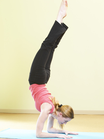 Woman Doing Yoga