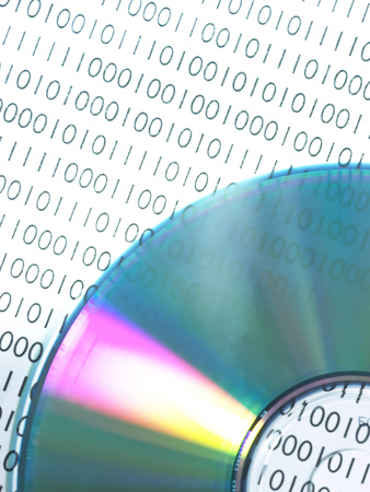 Cd Page of Binary Code