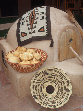 A Pueblo Bread Baking Oven Called an Horno