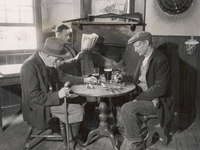 Buy Game of Dominoes in an English Country Pub at AllPosters.com