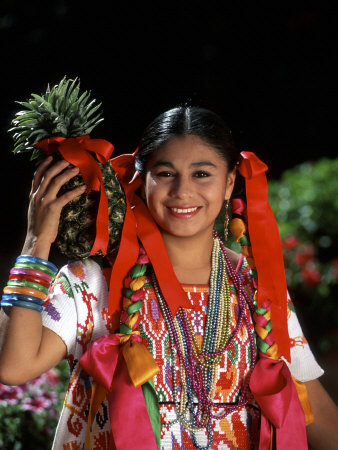 Colorful Dancer, Tourism in Oaxaca, Mexico