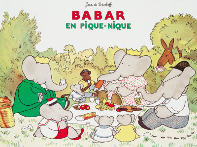 Babar en Pique-Nique