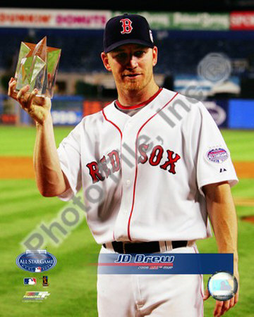 J.D. Drew 2008 All-Star Game Poster