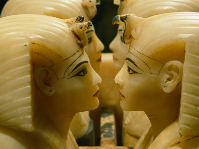 Alabaster Carvings Found in the Tomb of Tutankhamun