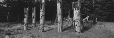 Buy Totem Poles Stand Near an Abandoned Haida Village at AllPosters.com