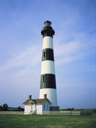 Buy Bodie Island Lighthouse, Part of the Cape Hatteras National Seashore at AllPosters.com