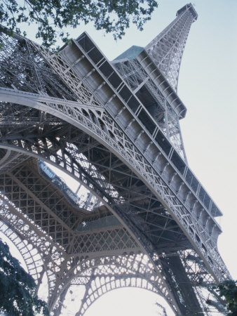 Buy A Skyward View of the Eiffel Tower at AllPosters.com