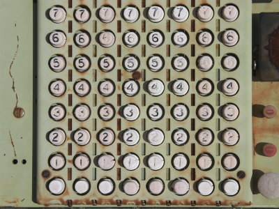 Buy An Old Fashioned Cash Register Found in a Junkyard at AllPosters.com