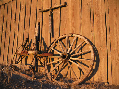 Vintage Details by the Blacksmith Barn at This Western Movie Location
