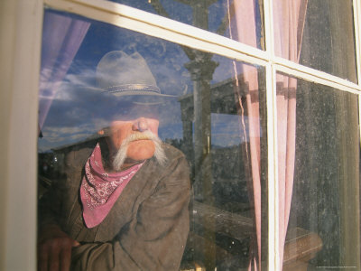 A Grizzled Cowboy Surveys This Western Movie Location