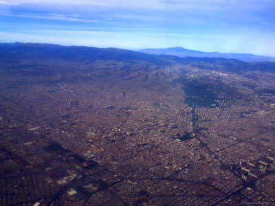 Aerial View of Mexico City