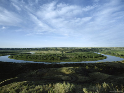 Missouri River, Charles M. Russell National Wildlife Refuge, Montana