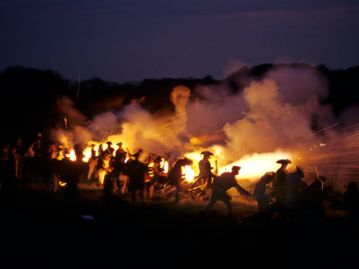 Revolutionary War Reenactment, Patowmack Canal, Potomac, Virginia, USA