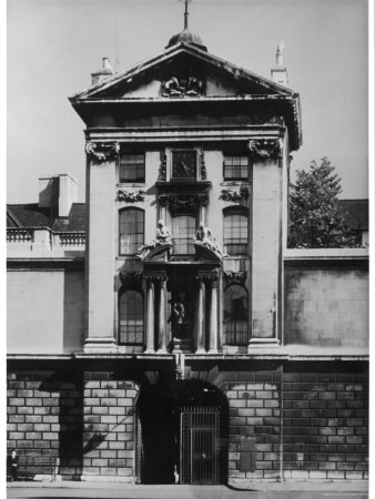The Gatehouse of St. Bartholomew's Hospital Smithfield London