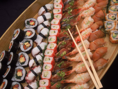 Asian Buffet on Cruise Ship