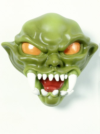 Toy Monster Face Poster