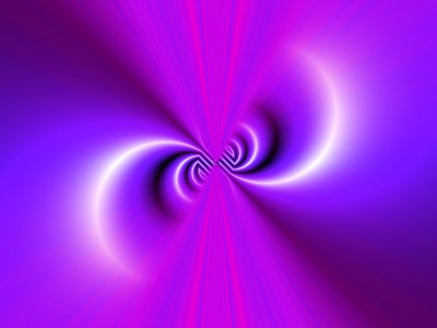 Abstract Fractal Pattern in Purple