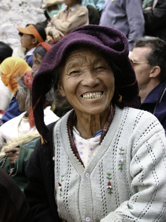 Old Woman, Tibet