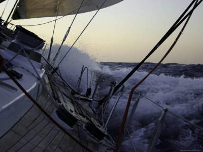 Buy Sailboat in Rough Water, Ticonderoga Race at AllPosters.com