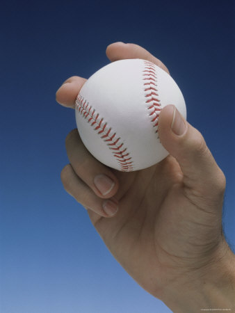 Holding A Baseball