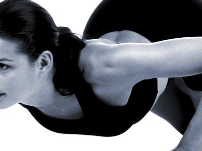 Woman Doing Pushups
