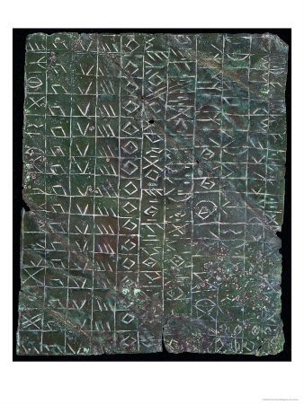 Votive Plaque with a Venetic Inscription, from Italy