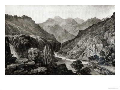 View in the Cordillera Giclee Print