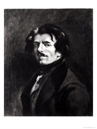 Portrait of Eugene Delacroix