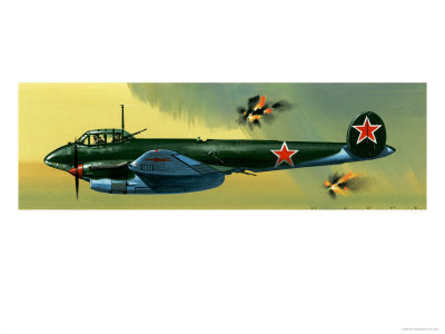 Petlyakov PE-2 Russian Bomber