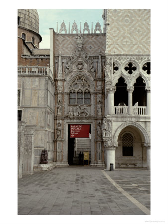 The Porta Della Carta, Built 1438-43