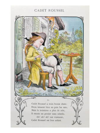 Cadet Roussel, Popular Song, Published by Hetzel, Late 19th Century