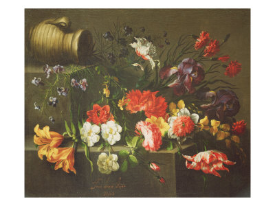 Flowers on a Ledge, 1665