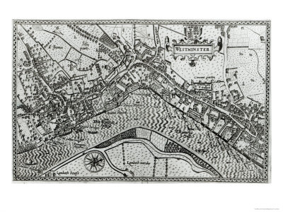 Map of Westminster from 